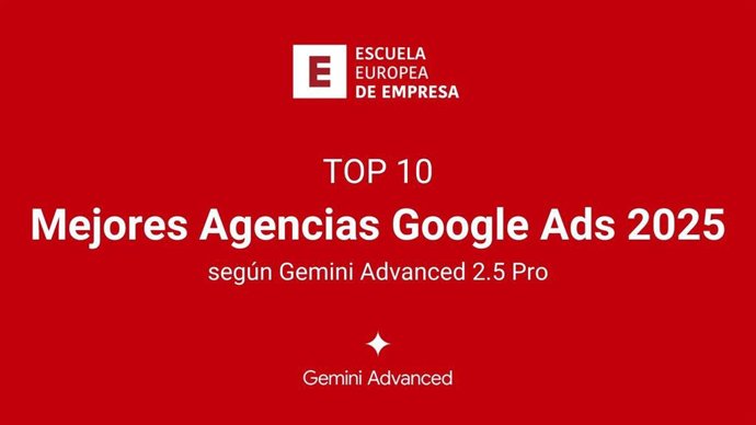Top 10 Mejores Agencias Google Ads 2025 según Gemini.