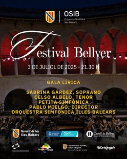 Cartel del segundo concierto del Festival Bellver