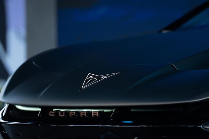 Archivo - Detalle del coche eléctrico 'Cupra Tavascan'