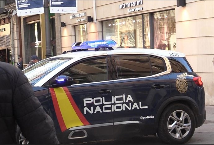 Coche de la Policía Nacional.