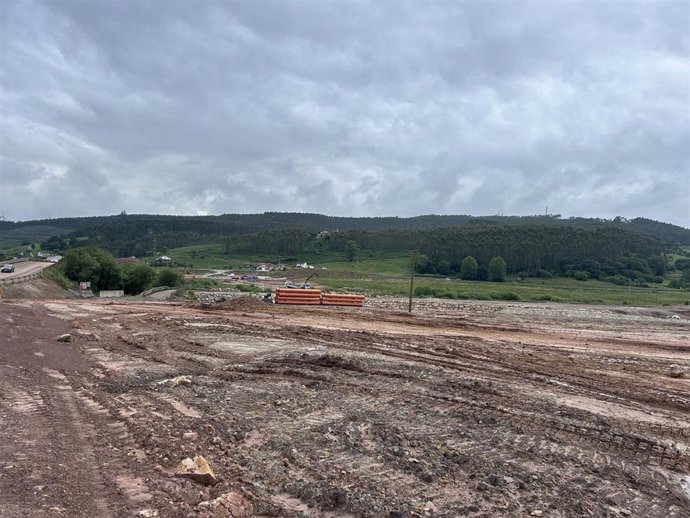 Archivo - Obras del centro logístico de La Pasiega.