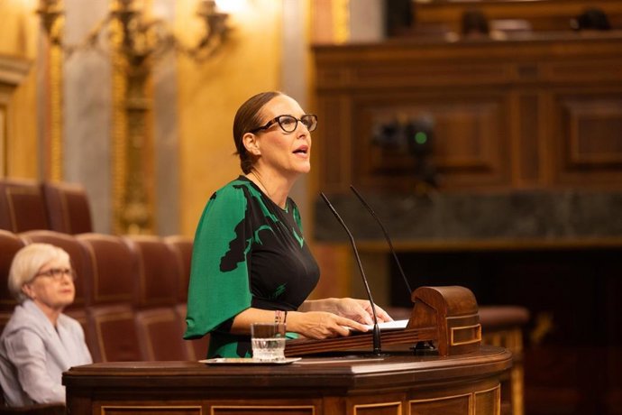 La diputada del grupo parlamentario Vox en el Congreso de los Diputados Patricia Rueda en una imagen de archivo