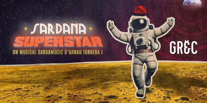 Cartell del musical 'Sardana Superstar' al Teatre Condal de Barcelona