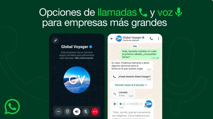 Novedades de WhatsApp para empresas