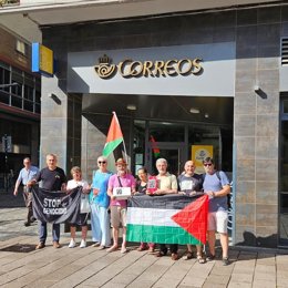 Acampada por Palestina remite más de 1000 postales adicionales al Congreso pidiendo romper relaciones con Israel