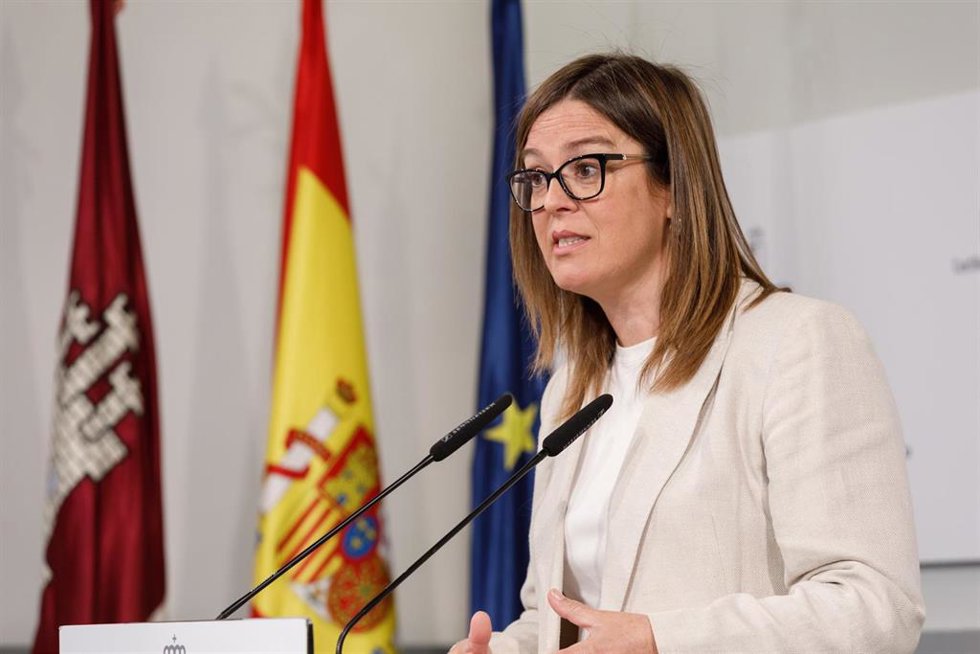Archivo - La portavoz regional, Esther Padilla.