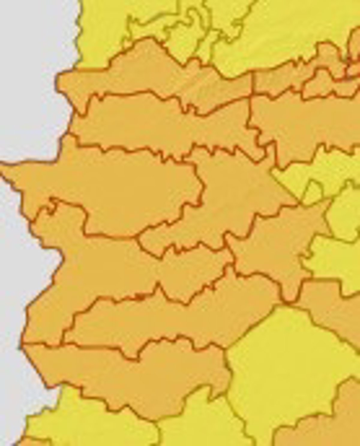 Extremadura continua este miércoles en alerta naranja por altas temperaturas, que podrán alcanzar 42 grados
