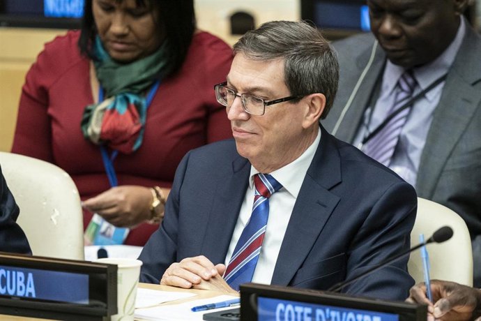Archivo - Ministro de Exteriores de Cuba, Bruno Rodríguez