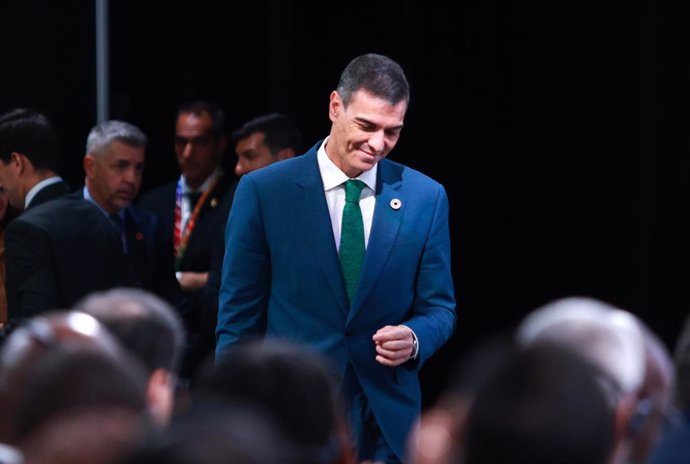 El presidente del Gobierno, Pedro Sánchez