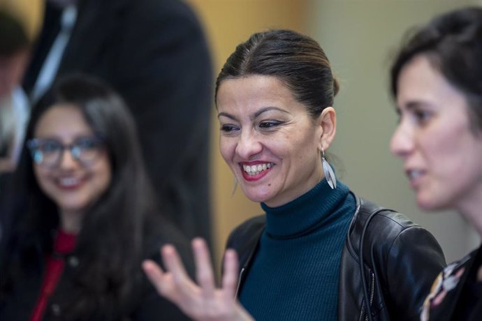 Archivo - La ministra de Juventud e Infancia, Sira Rego, durante su visita a las instalaciones del Instituto de la Juventud (INJUVE), a 21 de diciembre de 2023, en Madrid (España). El Instituto de la Juventud es un organismo público, adscrito al Ministeri