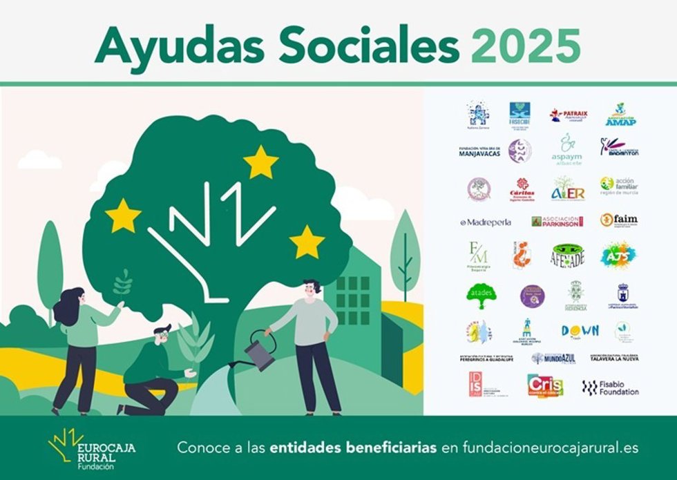 Ayudas sociales de Eurocaja Rural.