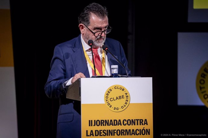 Archivo - El presidente de CLABE, Arsenio Escolar.