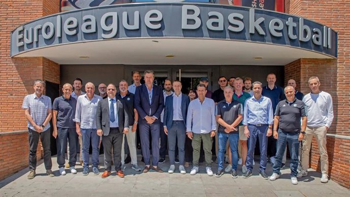 Los entrenadores de los clubes de la Euroliga