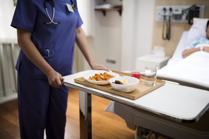 Archivo - Arquivo - Alimentação hospitalar, bandeja