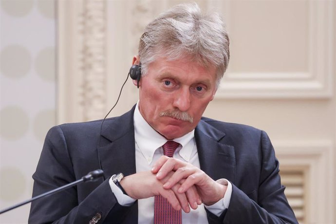 El portavoz del Kremlin, Dimitri Peskov, durante un acto en la ciudad de San Petersburgo, Rusia (archivo)