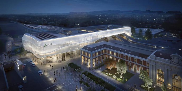 Imagen del proyecto de remodelación de la estación Valladolid-Campo Grande.