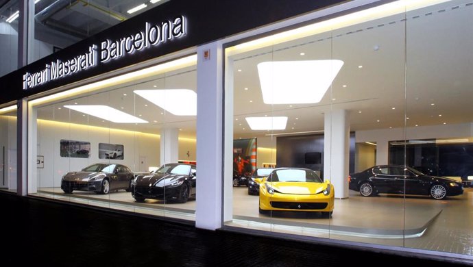 Archivo - Concesionario Ferrari Maserati En Barcelona