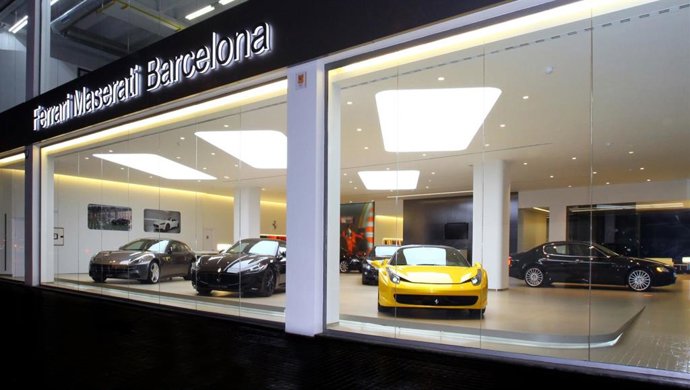 Archivo - Concesionario Ferrari Maserati En Barcelona