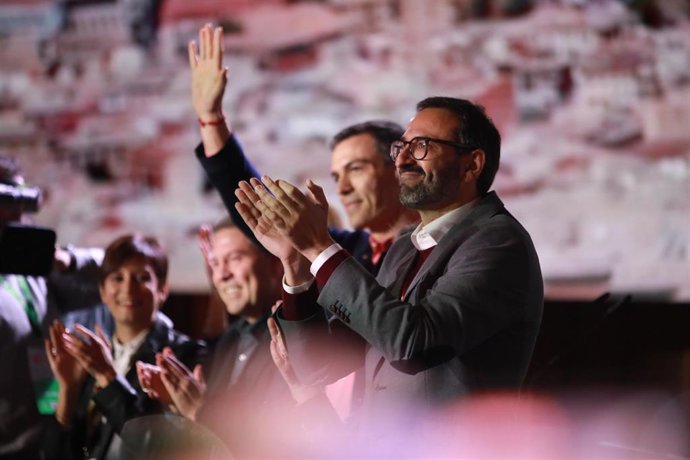 Archivo - Sergio Gutiérrez, secretario de Organización del PSOE de C-LM, abre el Congreso que encumbrará a Page al frente del partido