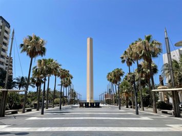 Plaza de las Velas, en Almería.