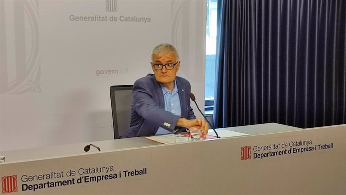El secretario de Trabajo de la Generalitat, Paco Ramos