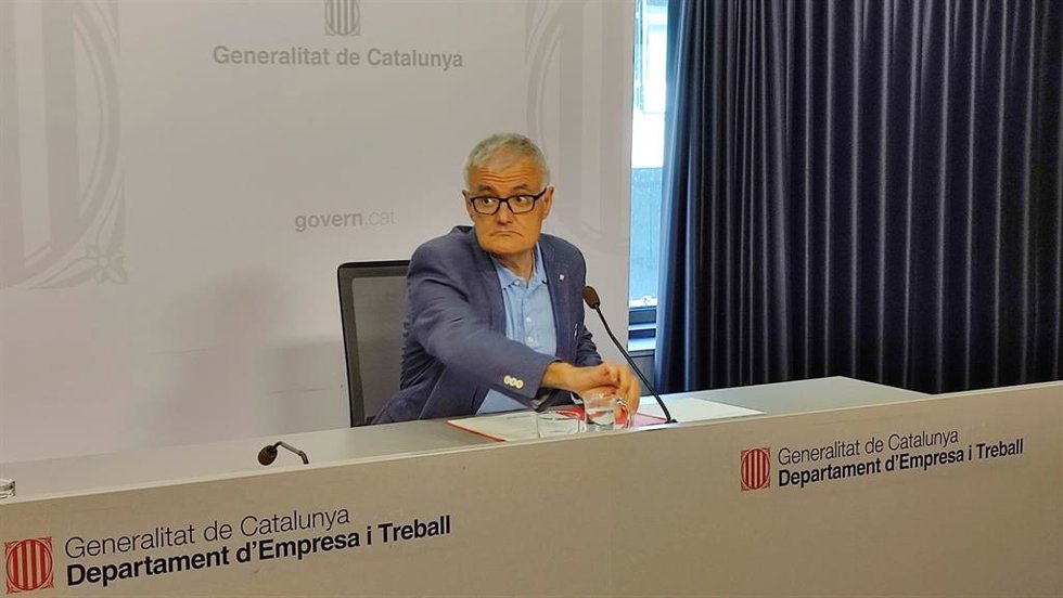 El secretario de Trabajo de la Generalitat, Paco Ramos