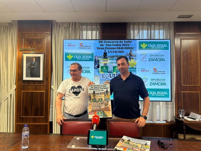 Presentación del XXI Concurso de Salto de San Pedro que se celebra este fin de semana en Pereruela.