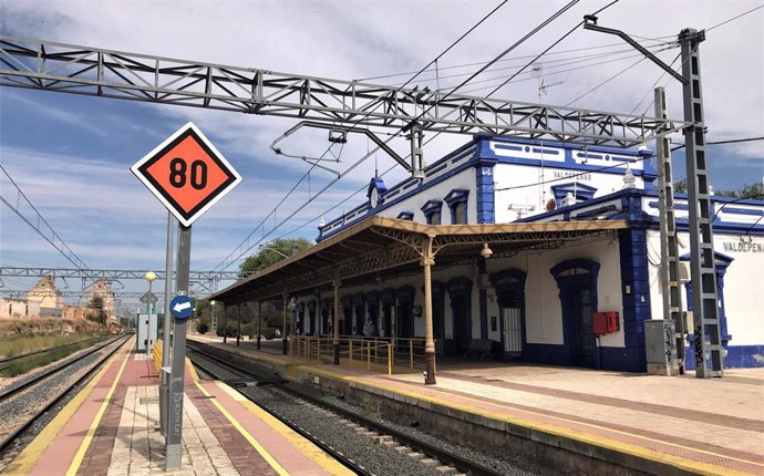 Estación tren Valdepeñas.