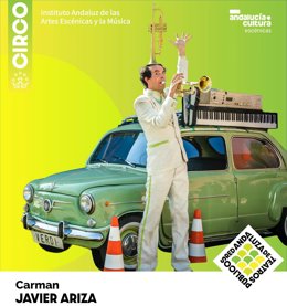 El espectáculo de clown 'Carman' de Javier Ariza se podrá disfrutar en Villanueva del Rosario el próximo 4 de julio a las 22  horas en la plaza nueva del Saucedo.