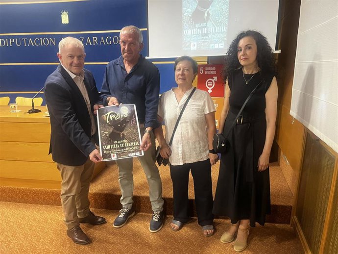 Presentación de la Feria de Magia, Brujería y Plantas Medicinales del Moncayo, en la sala de prensa de la DPZ.
