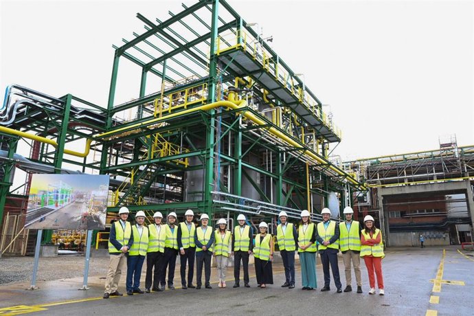 Inauguración de la nueva planta de producción de caucho en Dynasol