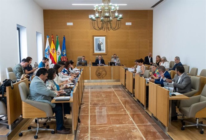 Pleno ordinario de la Diputación de Huelva correspondiente al mes de julio.