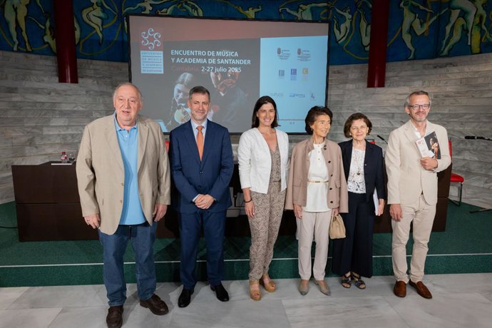 Presentación de la XXIV edición del Encuentro de Música y Academia de Santander