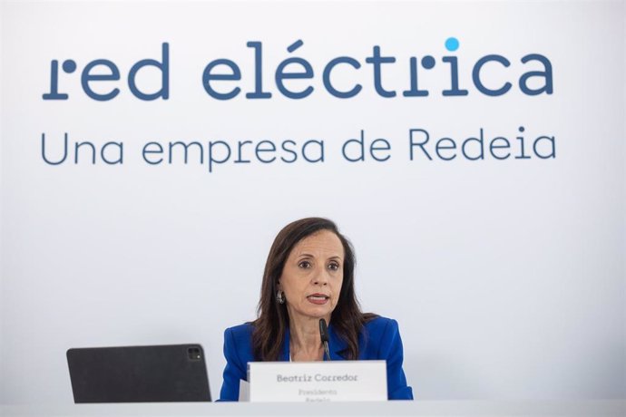 La presidenta no ejecutiva de Redeia, Beatriz Corredor.
