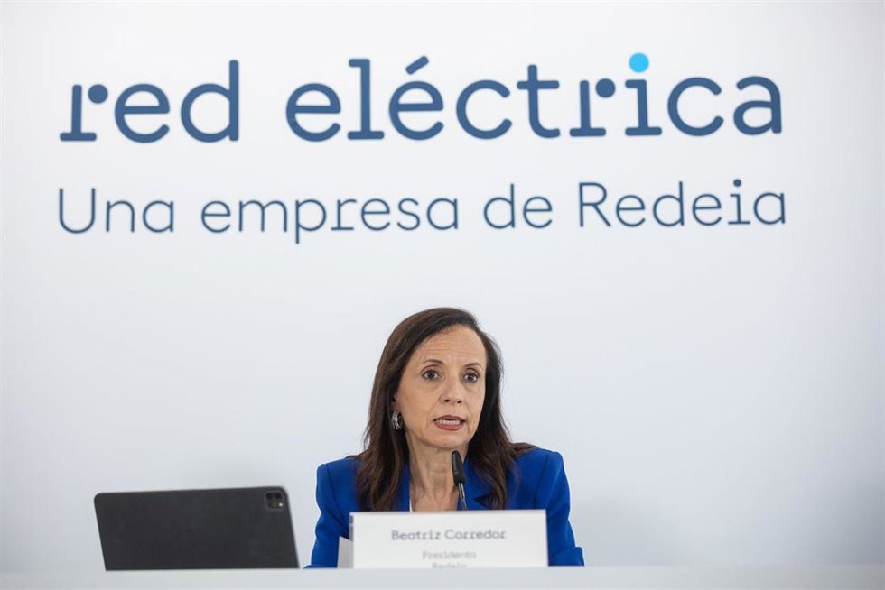 La presidenta no ejecutiva de Redeia, Beatriz Corredor.