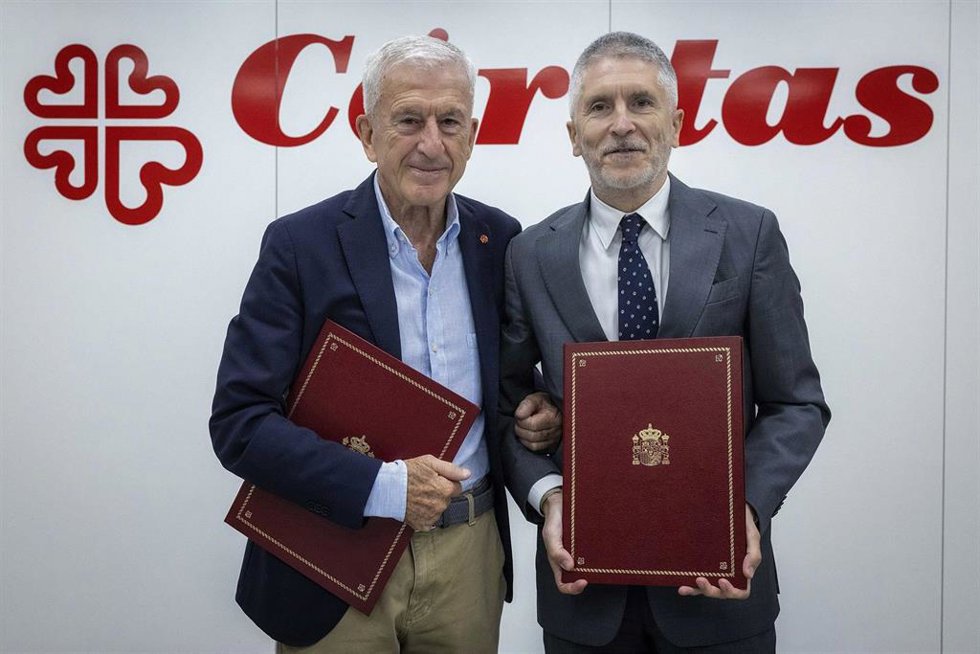Manuel Bretón y Fernando Grande-Marlaska.