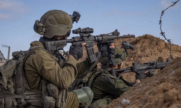 Archivo - Arquivo - Militares israelenses em Gaza (arquivo)