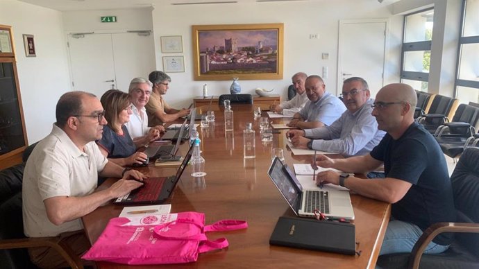 Asamblea de la Agrupación Europea de Cooperación Territorial (AECT) León-Bragança celebrada este miércoles.