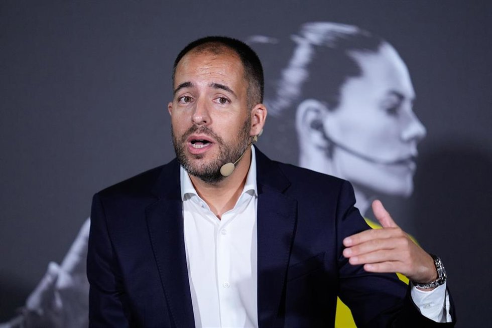 Francisco Soto, nuevo presidente del CTA, durante su presentación a los medios