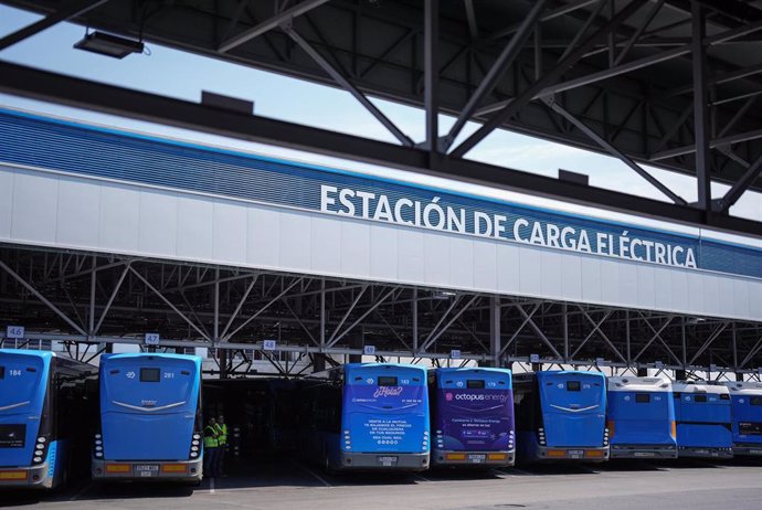 Cocheras de EMT en Carabanchel