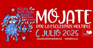 La Asociación Esclerosis Múltiple España lanza la campaña 'Mójate por la Esclerosis Múltiple'.