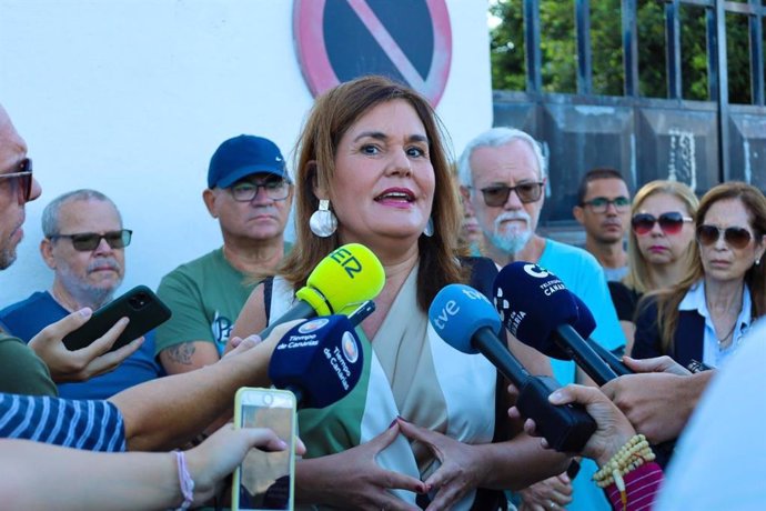 La diputada y portavoz popular en el Ayuntamiento de Las Palmas de Gran Canaria, Jimena Delgado
