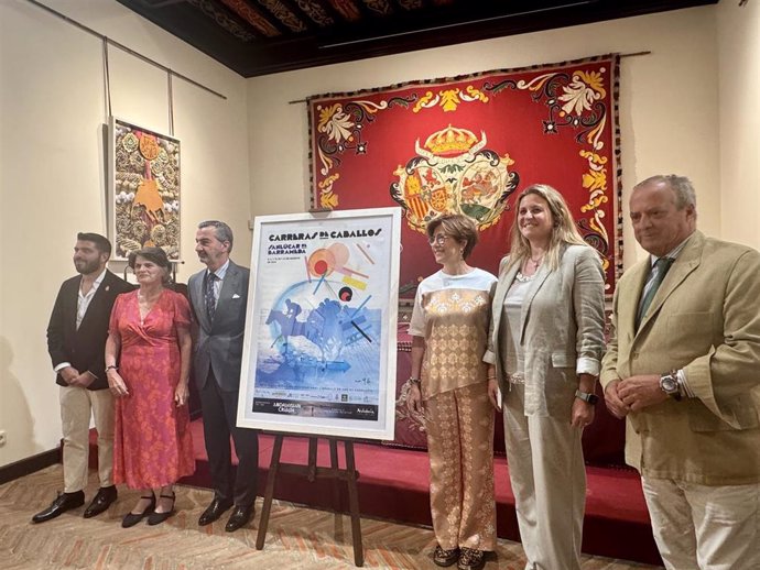 La Real Maestranza de Caballería de Sevilla acoge la presentación el cartel oficial de las 'Carreras de Caballos de Sanlúcar 2025'