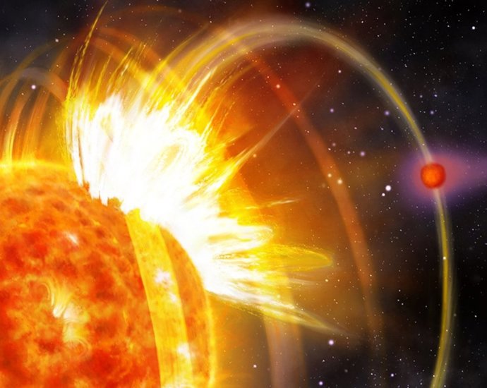 Ser bombardeado con tanta radiación de alta energía no augura nada bueno para HIP 67522 b