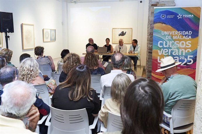 Una de las ponencias de los Cursos de Verano de la UMA, en Marbella.