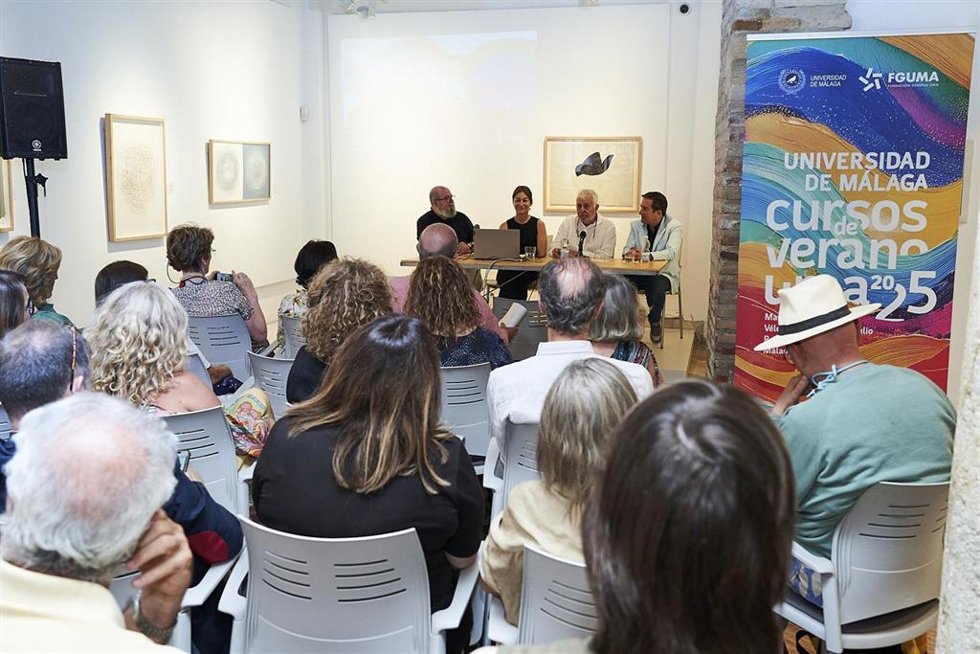 Una de las ponencias de los Cursos de Verano de la UMA, en Marbella.