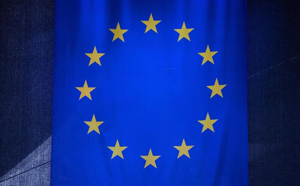 Archivo - Bandera de la UE en una foto de archivo. 