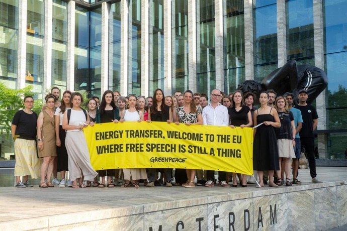 Greenpeace Internacional demanda a la petrolera de EEUU que le llevó ante la Justicia por protestas contra un oleoducto.