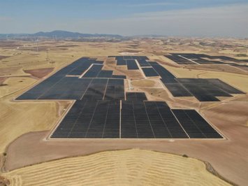 Ampliación del parque fotovoltaico Tico, situado entre Azuara y Herrera de los Navarros.