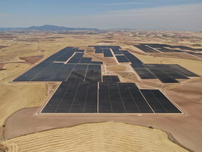Ampliación del parque fotovoltaico Tico, situado entre Azuara y Herrera de los Navarros.